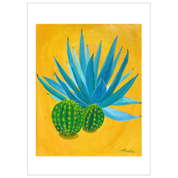 Cacti And Maguey Postcard - Image 2