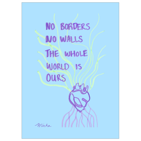 No Borders (Blue) - Image 2