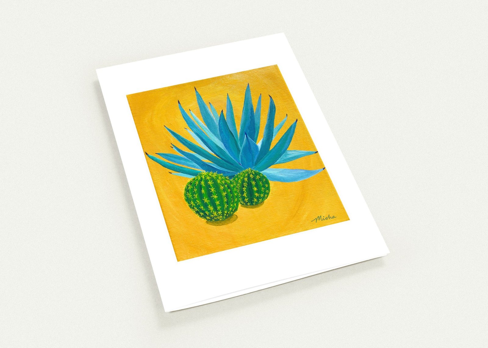 Cacti & Maguey: Greeting Cards - Pack of 10 - Image 1