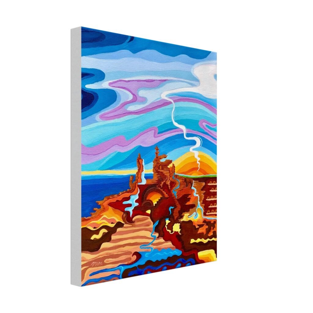 Life Underground - Canvas Print 11x14″